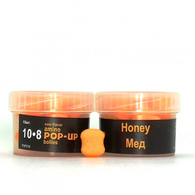 Grandcarp Amino Pop-Ups one-flavor Honey (Мед) 10•8mm 15шт (PUP518)