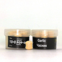 Grandcarp Amino Pop-Ups one-flavor Garlic (Чеснок) 10•8mm 15шт (PUP524)