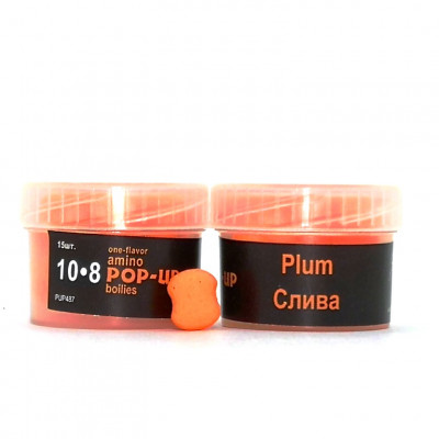 Grandcarp Amino Pop-Ups one-flavor Plum (Слива) 10•8mm 15шт (PUP487)