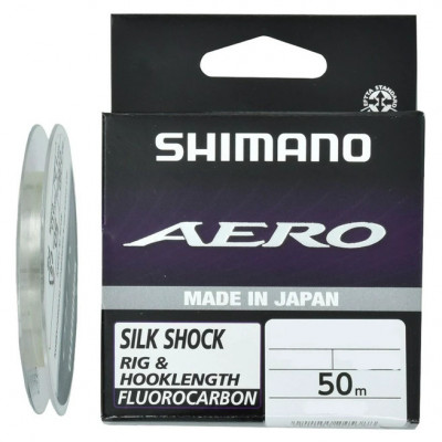 Флюорокарбон Shimano Aero Silk Shock Fluoro Rig/Hooklength 50m 0.132mm 1.72kg