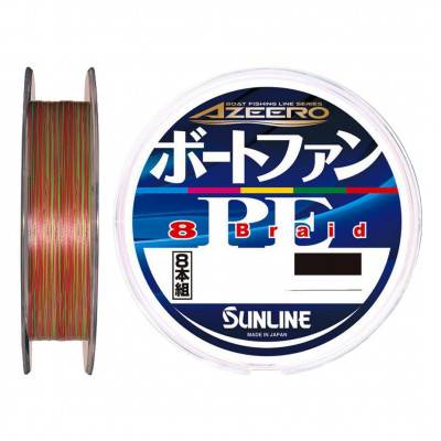 Шнур Sunline Azeero Boat Fan PE x8 200m #0.5/0.117mm 8lb/3.6kg