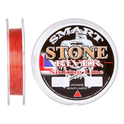 Волосінь Smart Stone River 150m 0.18mm 4.2kg червоний