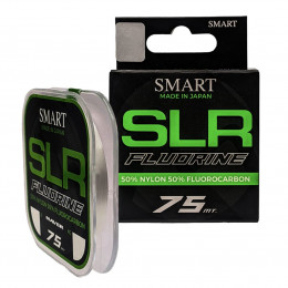 Леска Smart SLR Fluorine 75m 0.08mm 0.8kg прозрачный
