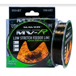 Леска Smart MV-R Low Stretch Feeder Line 300m 0.22mm 4.65kg коричневый