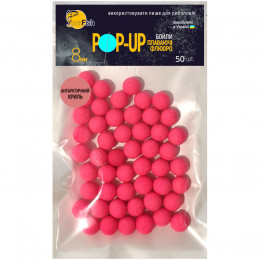 Бойли Плаваючі Флюоро SunFish Pop-Up Антарктичний Криль 8mm 50шт