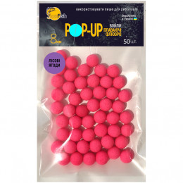 Бойли Плаваючі Флюоро SunFish Pop-Up Лісові Ягоди 8mm 50шт