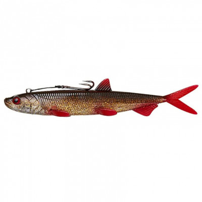 Виброхвост DAM MadCat Pelagic Cat Lure 24cm 110g Salt'n Pepper 1шт