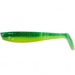 Виброхвост DAM Effzett Shad Paddletail 6.5см uv green/lime 1шт