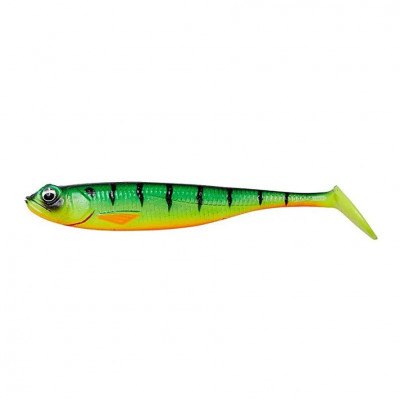 Віброхвіст DAM Effzett Shadster Slim 11.5cm 12.7g Firetiger UV 1шт