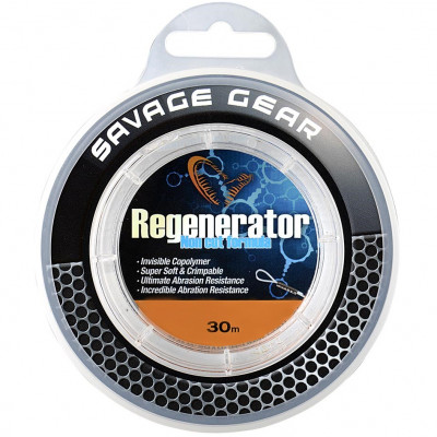 Поводковый материал Savage Gear Regenerator Mono 30m 0.90mm 90lb/41kg Clear