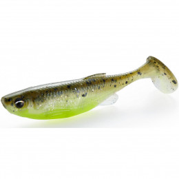 Віброхвіст Savage Gear Fat Minnow T-Tail 90mm 7g Green Pearl Yellow 5шт