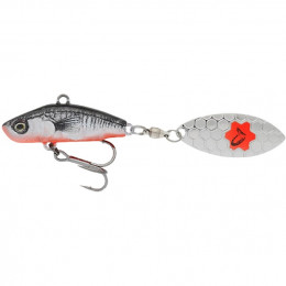 Тейл-спинер Savage Gear 3D Sticklebait Tailspin 65mm 9g Sinking Black Red