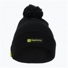 Шапка RidgeMonkey Bobble Beanie Hat black