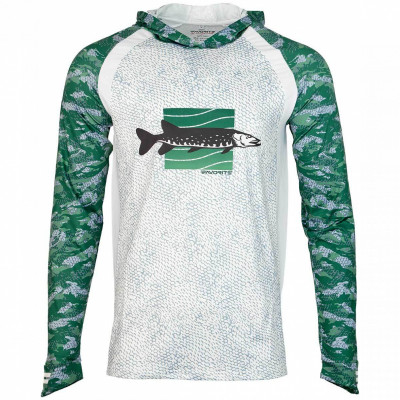 Реглан Favorite Hooded Jersey Pike 2XL зеленый