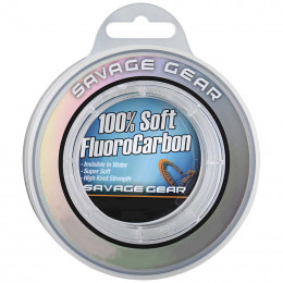 Флюорокарбон Savage Gear Soft Fluorocarbon 40m 0.36mm 8.4kg Clear