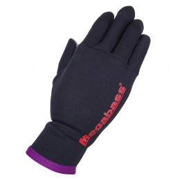 Перчатки Megabass Ti Glove Black Orange XL