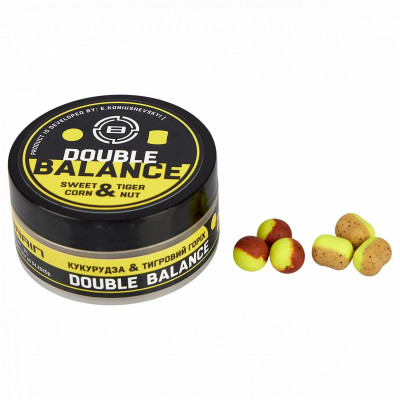 Бойлы Brain Double Balance Sweet Corn & Tiger Nut (кукуруза + тигровый орех) 10+8*12