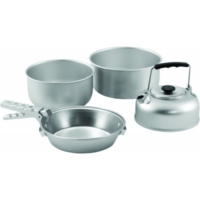 Набор туристической посуды Easy Camp Adventure Cook Set M Silver (580038)