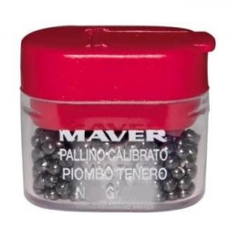 Набор грузил Maver Pallini Supercalibrati Teneri №3/0 (0.475g)