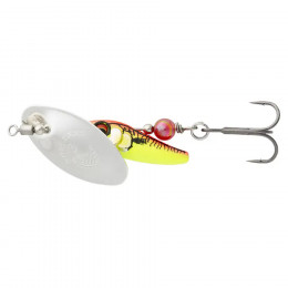 Блесна Savage Gear Sticklebait Spinner #2 7.3g Silver Red Yellow