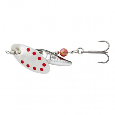 Блесна Savage Gear Sticklebait Spinner #3 9.1g Dirty Silver Red