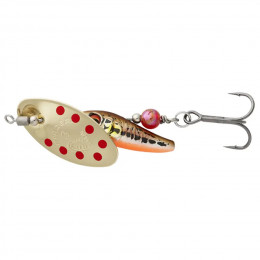 Блесна Savage Gear Sticklebait Spinner #3 9.1g Minnow Gold Red