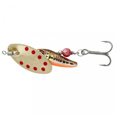 Блесна Savage Gear Sticklebait Spinner #3 9.1g Minnow Gold Red