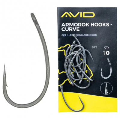 Крючок Avid Carp Armorok Hooks Curve #4 10шт