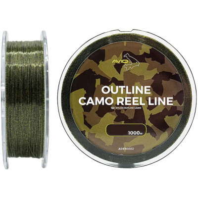 Волосінь Avid Carp Outline Camo Reel Line 1000m 0.31mm 12Lb/5.4kg