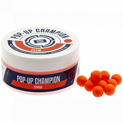 Бойлы Brain Champion Pop-Up Plum (слива) 10mm 34g