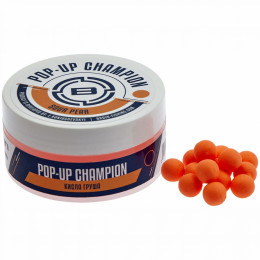 Бойлы Brain Champion Pop-Up Sour Pear (груша) 10mm 34g