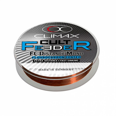 Волосінь Climax Cult Feeder Distance Mono SB 200m 0.22mm 4.7kg golden brown