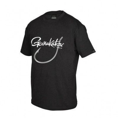 Футболка Gamakatsu T-Shirt Worm 39 Black L