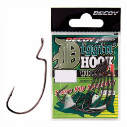 Крючок Decoy Worm21 Digging Hook #5/0 4шт