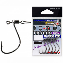 Крючок Decoy Worm120 HD Hook Masubari #1 5шт