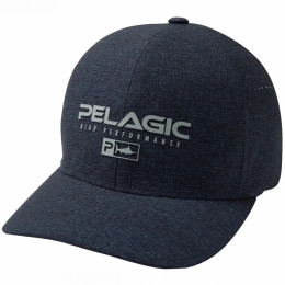 Кепка Pelagic Delta Flexfit Heathered L/XL smokey blue