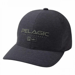 Кепка Pelagic Delta Flexfit Heathered S/M charcoal