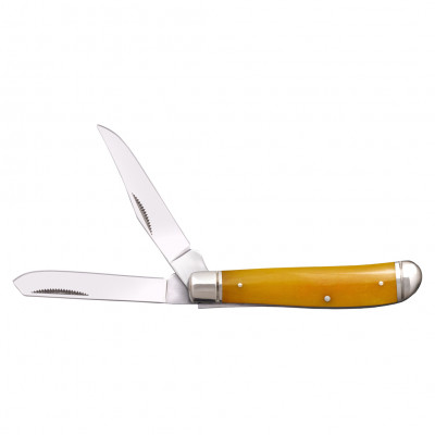 Ніж Cold Steel Mini Trapper Yellow Bone