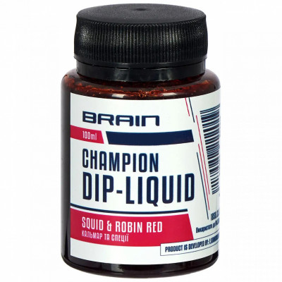 Діп-ліквід Brain Champion Squid & Robin Red (кальмар+специя) 100ml