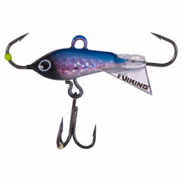 Балансир Viking Fishing Yeti Ice Jig 20mm 3g #1 Blue Glam