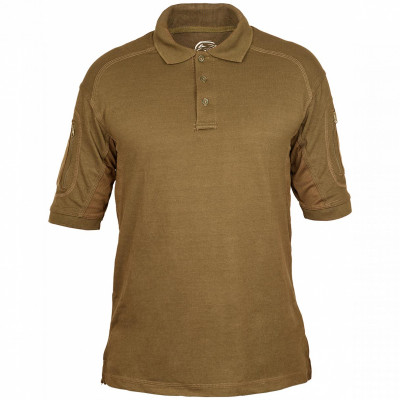 Тенниска поло Defcon 5 Tactical Polo Short Sleeves with Pocket M Coyote brown