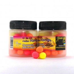 Бойли плаваючі Grandcarp Amino Pop-Up ColorMix Megaspice (Мегаспеціі) 8mm 50шт (PUP621)