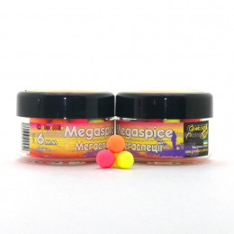 Бойлы Grandcarp Amino Pop-UPs ColorMix Megaspice (Мегаспеция) 6mm 50 шт (PUP620)