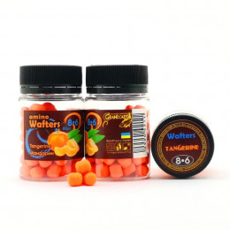 Бойли плаваючі Grandcarp Amino Wafters Tangerine (Мандарин) 8x6mm 80 шт (WBB121)