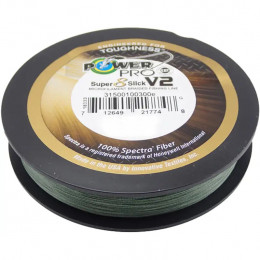 Шнур Power Pro Super 8 Slick V2 (Moss Green) 135m 0.23mm 38lb/17kg