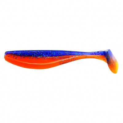 Виброхвост FishUP Wizzle Shad 2 #207 Dark Violet/Orange 10шт