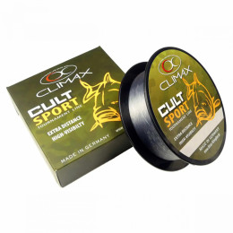 Леска Climax Cult Carp Sport 1000m 0.30mm 8.3kg grey