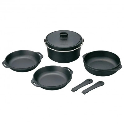 Чугунная посуда Snow Peak CS-550 Cast Iron Duo Cooker