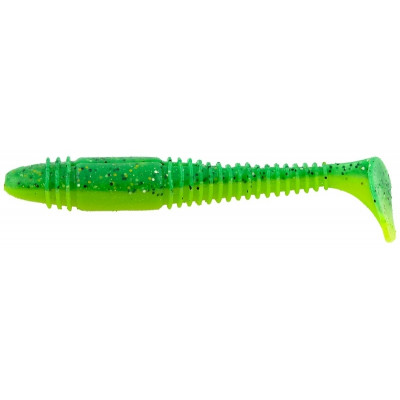 Виброхвост Lucky John Tioga Fat 4,5 Electric Minnow 4шт (140147-T18)