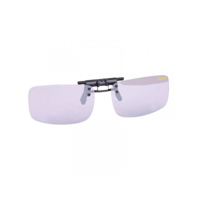 Накладка для очков Gamakatsu G-Glasses Clip On Glass Light Gray White MR